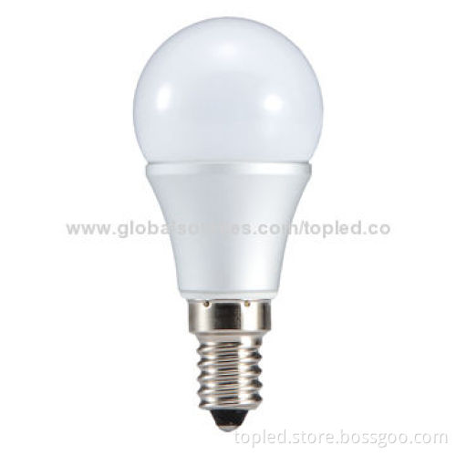 5W LED Bulb, 85 to 265V Voltages, 5,600 to 7,200/2,800 to 3,500K Color Temperature, 30,000H Lifespan